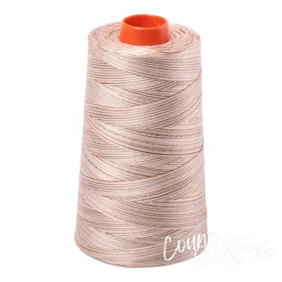 Mako Cotton Embroidery Thread 50wt 6452yds Variegated Biscotti