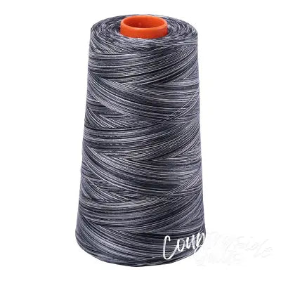 Mako Cotton Embroidery Thread 50wt 6452yds Variegated Graphite