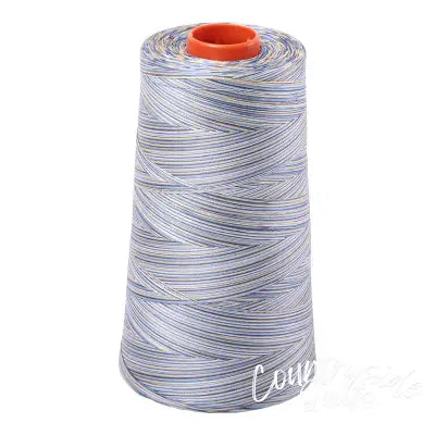 Mako Cotton Embroidery Thread 50wt 6452yds Variegated Lemon Blueberry