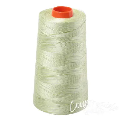 Mako Cotton Embroidery Thread 50wt 6452yds Variegated Light Spring Green