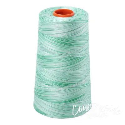 Mako Cotton Embroidery Thread 50wt 6452yds Variegated Mint Julep