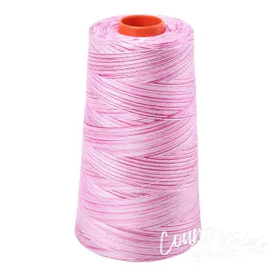 Mako Cotton Embroidery Thread 50wt 6452yds Variegated Pink Taffy