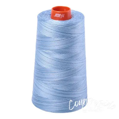 Mako Cotton Embroidery Thread 50wt 6452yds Variegated Stone Washed Denim