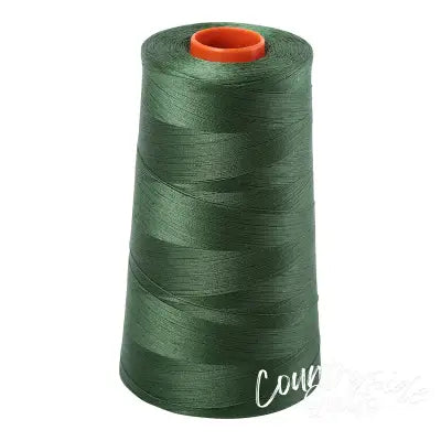 Mako Cotton Embroidery Thread 50wt 6452yds Very Dark Grass Green