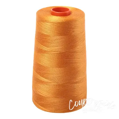 Mako Cotton Embroidery Thread 50wt 6452yds Yellow Orange
