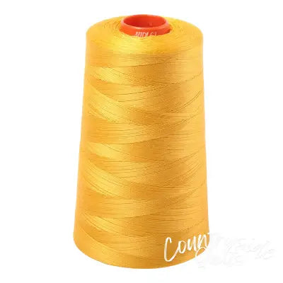 Mako Cotton Embroidery Thread 50wt 6452yds Yellow