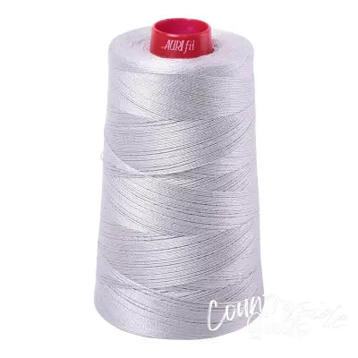 Mako Cotton Embroidery Thread Solid 12wt 1931yds Aluminum
