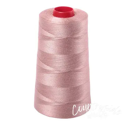 Mako Cotton Embroidery Thread Solid 12wt 1931yds Antique Blush