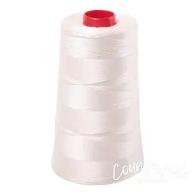 Mako Cotton Embroidery Thread Solid 12wt 1931yds Chalk