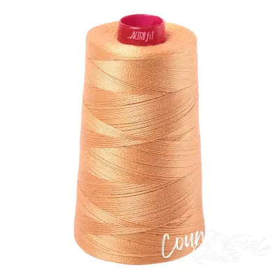 Mako Cotton Embroidery Thread Solid 12wt 1931yds Golden Honey