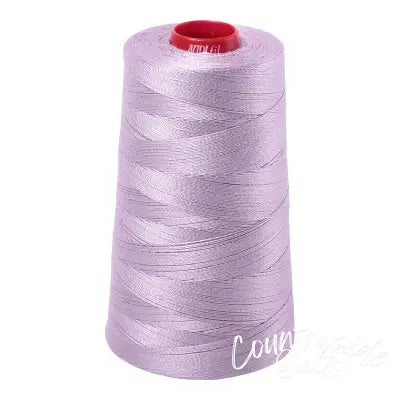 Mako Cotton Embroidery Thread Solid 12wt 1931yds Lilac