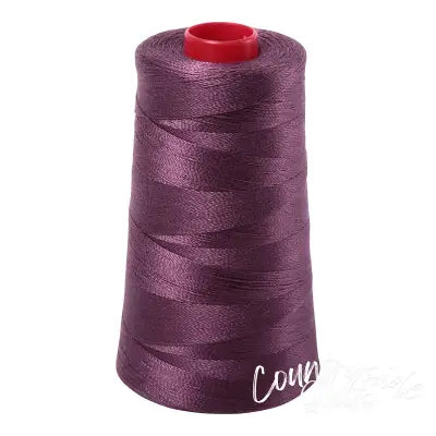 Mako Cotton Embroidery Thread Solid 12wt 1931yds Mulberry