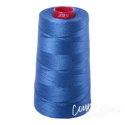 Mako Cotton Embroidery Thread Solid 12wt 1931yds Peacock Blue