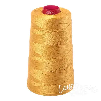 Mako Cotton Embroidery Thread Solid 12wt 1931yds Tarnished Gold
