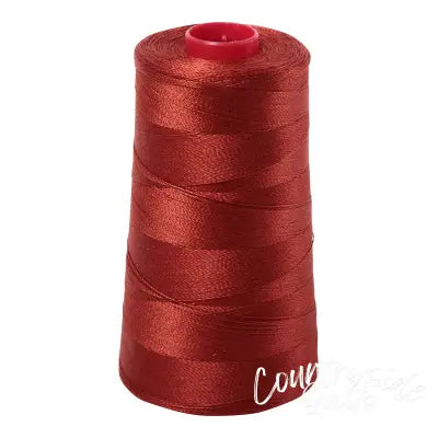Mako Cotton Embroidery Thread Solid 12wt 1931yds Terracotta