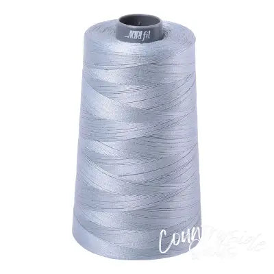 Mako Cotton Embroidery Thread Solid 28wt 3609yds Arctic Sky