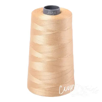 Mako Cotton Embroidery Thread Solid 28wt 3609yds Light Caramel