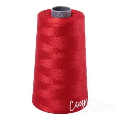 Mako Cotton Embroidery Thread Solid 28wt 3609yds Paprika