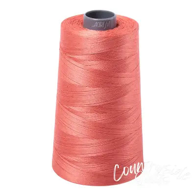 Mako Cotton Embroidery Thread Solid 28wt 3609yds Tangerine Dream