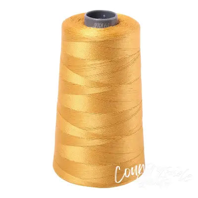 Mako Cotton Embroidery Thread Solid 28wt 3609yds Tarnished Gold