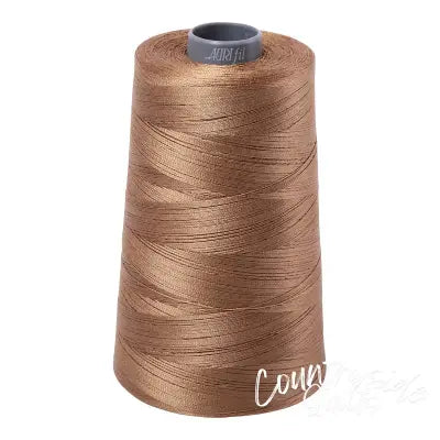 Mako Cotton Embroidery Thread Solid 28wt 3609yds Toast