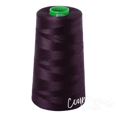 Mako Cotton Embroidery Thread Solid 40wt 5140yds Aubergine