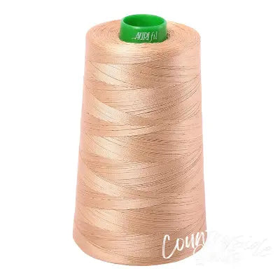 Mako Cotton Embroidery Thread Solid 40wt 5140yds Cachemire