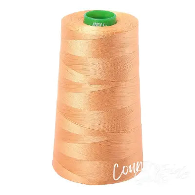 Mako Cotton Embroidery Thread Solid 40wt 5140yds Golden Honey