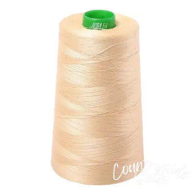 Mako Cotton Embroidery Thread Solid 40wt 5140yds Light Caramel