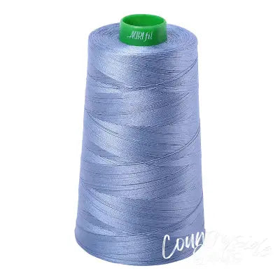 Mako Cotton Embroidery Thread Solid 40wt 5140yds Slate