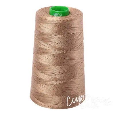 Mako Cotton Embroidery Thread Solid 40wt 5140yds Toast