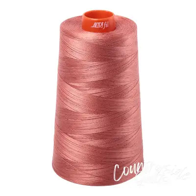 Mako Cotton Embroidery Thread Solid 50wt 6452yds Cinnabar