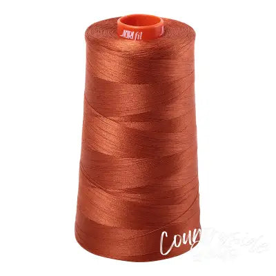 Mako Cotton Embroidery Thread Solid 50wt 6452yds Cinnamon Toast