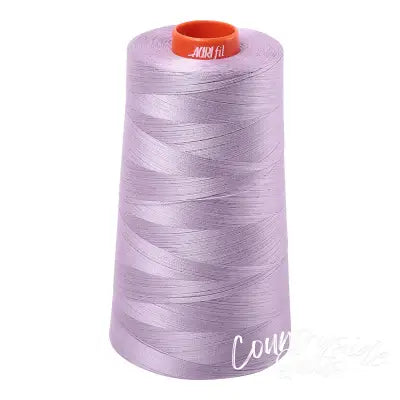 Mako Cotton Embroidery Thread Solid 50wt 6452yds Lilac