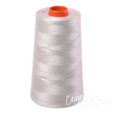 Mako Cotton Embroidery Thread Solid 50wt 6452yds Moondust