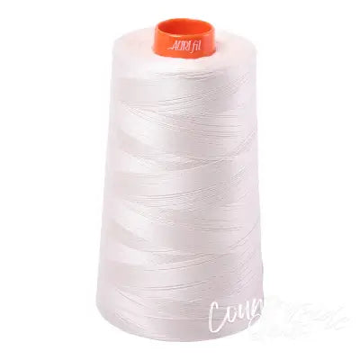 Mako Cotton Embroidery Thread Solid 50wt 6452yds Muslin