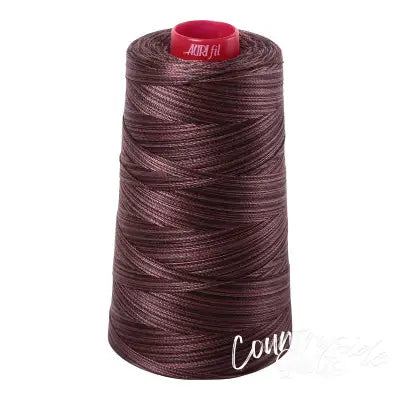 Mako Cotton Embroidery Thread Variegated 12wt 1931yds Mocha Mousse