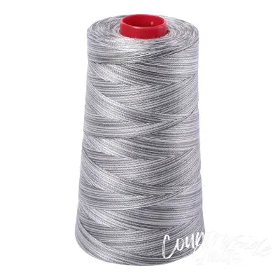 Mako Cotton Embroidery Thread Variegated 12wt 1931yds Silver Fox