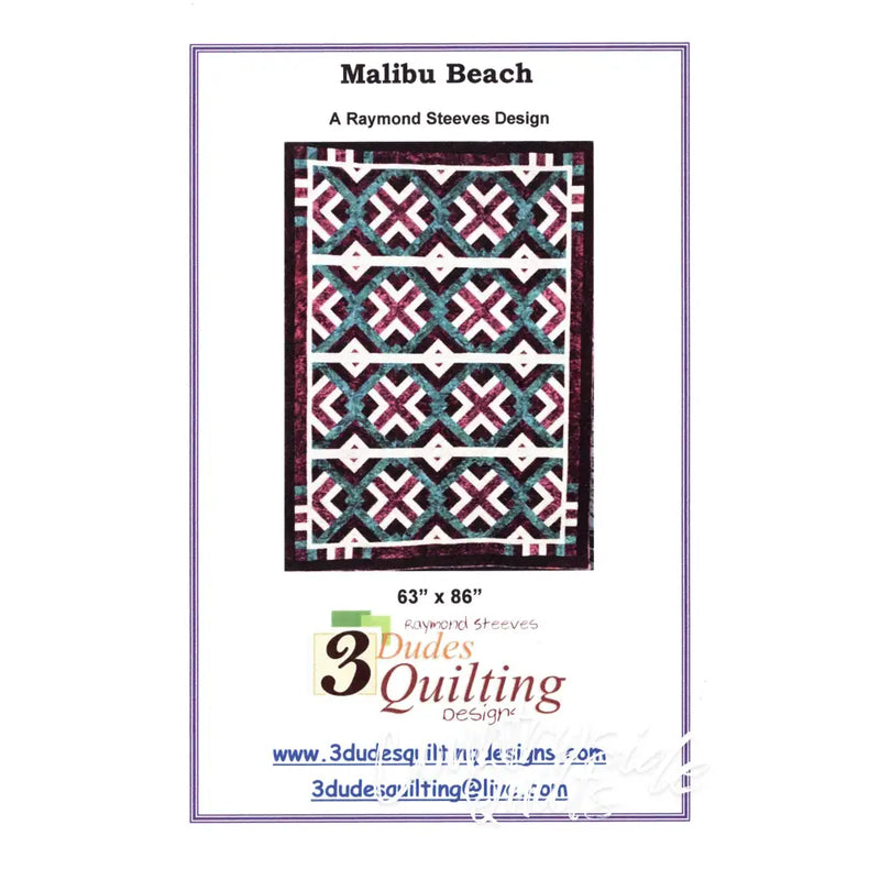 Malibu Beach Five Color Variation Quilt Pattern 739406409147