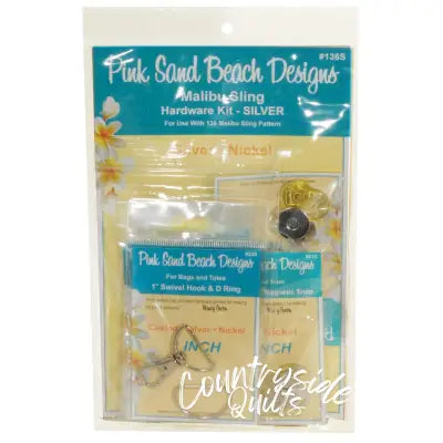 Malibu Sling Hardware Set Silver