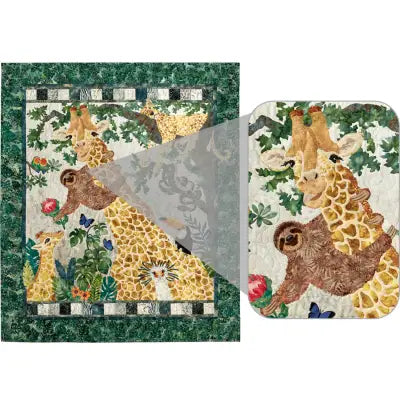 Mama Giraffe & Sloth Applique Pattern