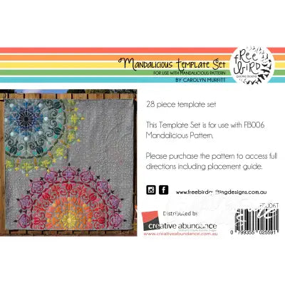 Mandalicious Acrylic Template Set