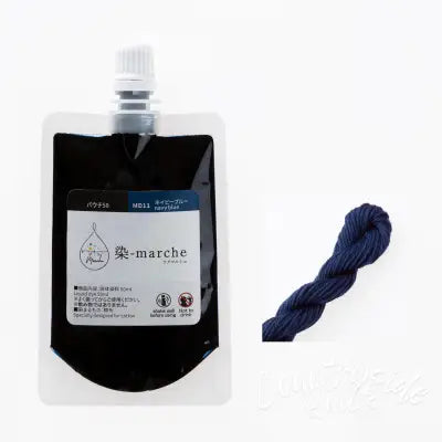 So-Me-Marche Dye Navy Blue