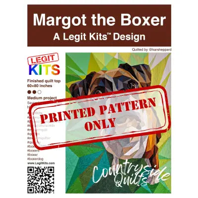 Margot the Boxer Pattern