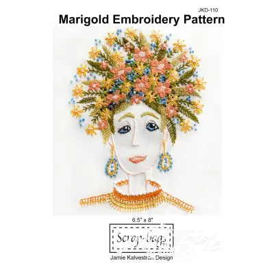 Marigold Embroidery Pattern