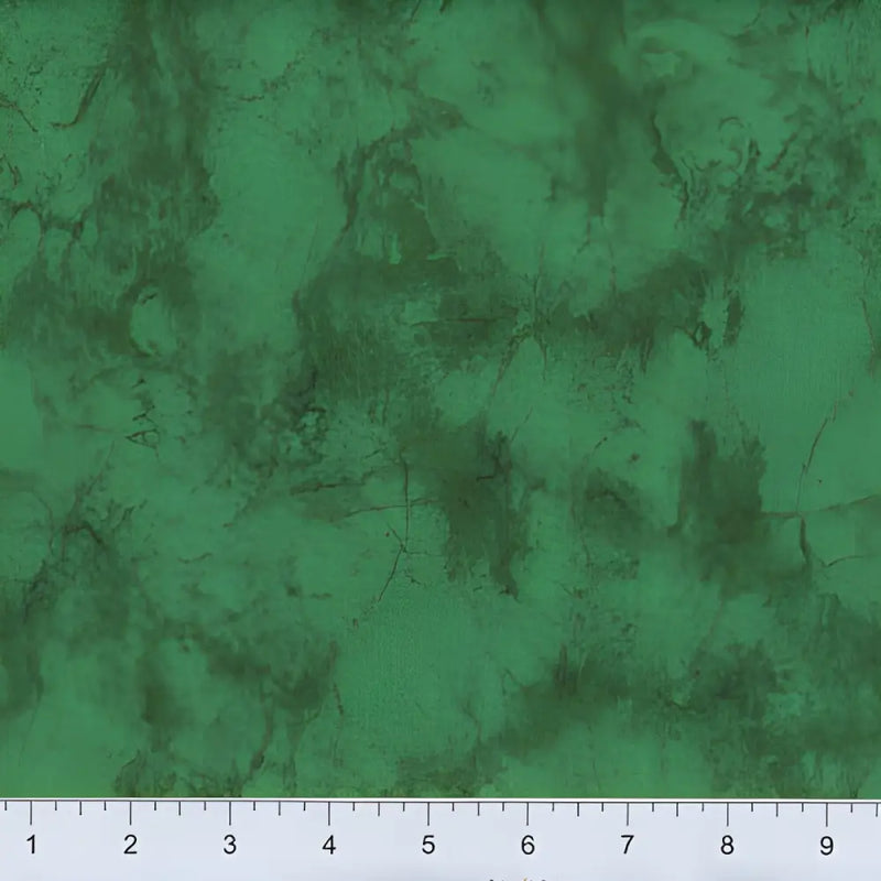 Mottled green marbled fabric from Marshall Dry Goods, ideal for diverse applications