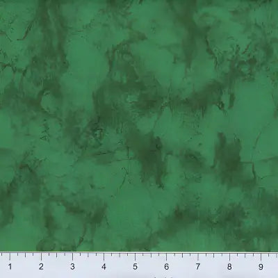 Mottled green marbled fabric from Marshall Dry Goods, ideal for diverse applications