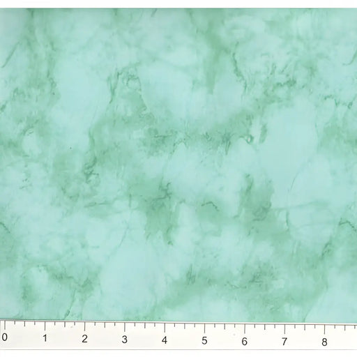 Mint green marbled fabric from Marshall Dry Goods ideal for countryside quilts
