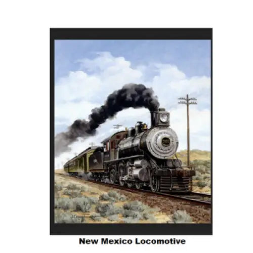 Marshall Dry Goods New Mexico Locomotive Panel 824706