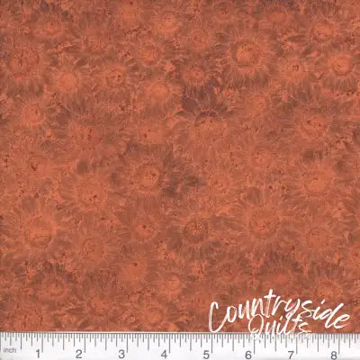 Marshall Dry Goods Sunflowers - Tonal Bronze 45’’